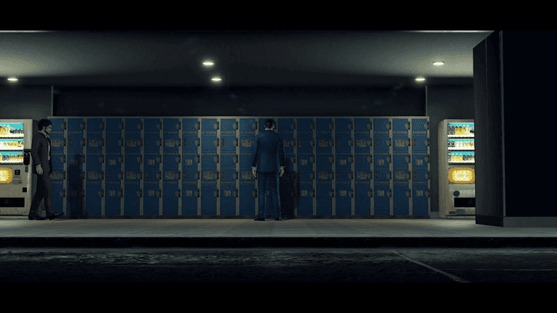 Two brothers meet at the train station